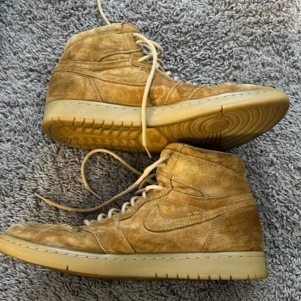 Nike Suede Air Force One Hightops. Size 11.5